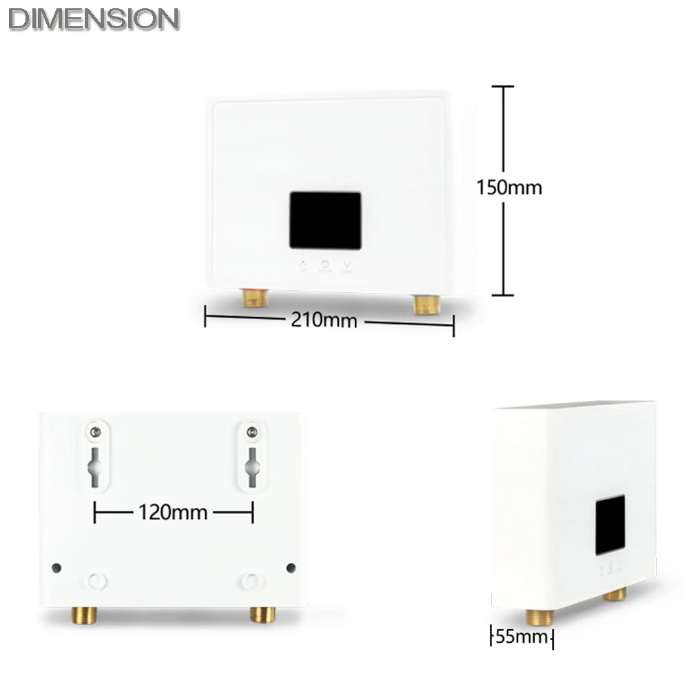 Instant Geyser Chuveiros Eletricos 4.5 KW Electric Water Heater Manufacturer