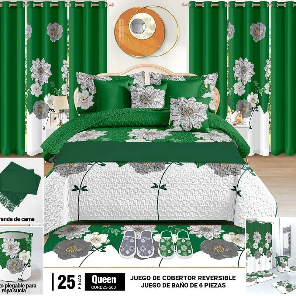 Luxury Customized Wholesale Sheet Set With Curtains 3d Printed Microfiber Cotton Bed Set Big Size