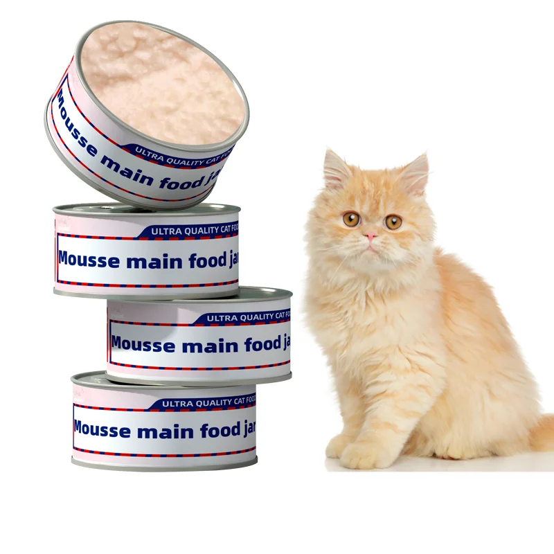 Tengchong No Coloring No Preservatives Authoritative Certification Quality Assurance Canned Mousse 85g Cat Cans Pet cat Wet Food