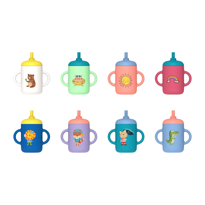 
Latest hot selling home cute cups durable cup unique design binaural cup 