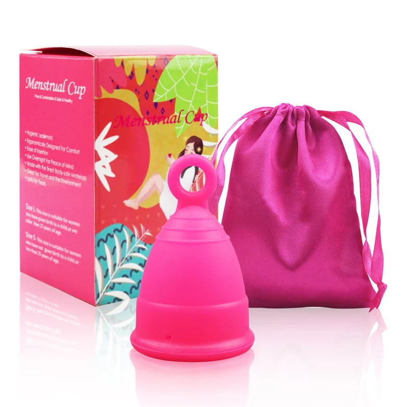 Organic Menstrual Cup Silicone Menstrual Period Cup Medical Grade Menstrual Cup Ring