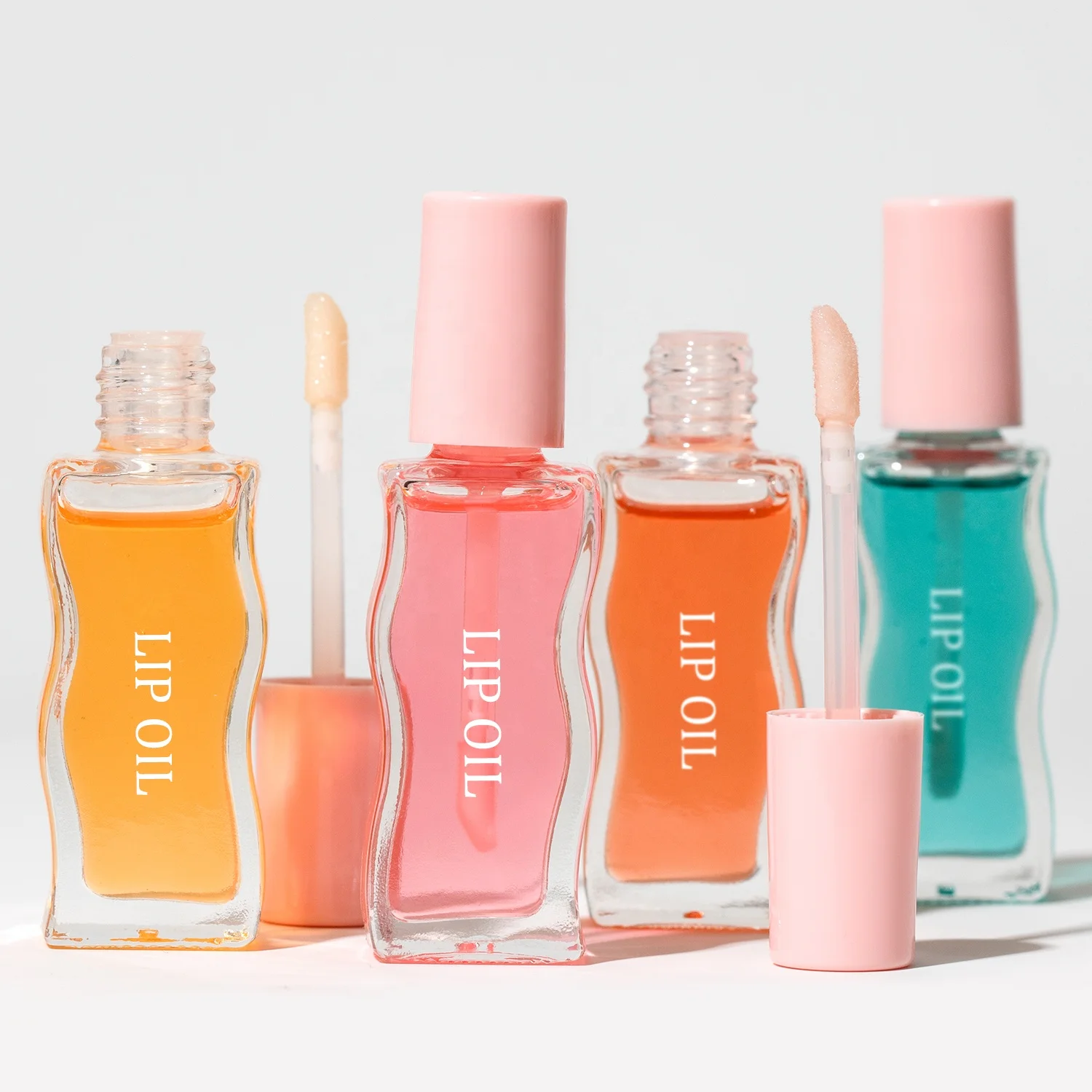 OEM&ODM Moisturizing Lip Stain Customize Hydrating Tinted Lip Balm Plump Gloss Vegan Fruit Private Label Lip Oil