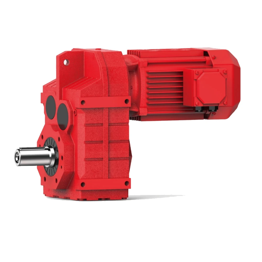 Professional Parallel Shaft Gearbox Gear Reducer Helical Geared Motor for wholesales