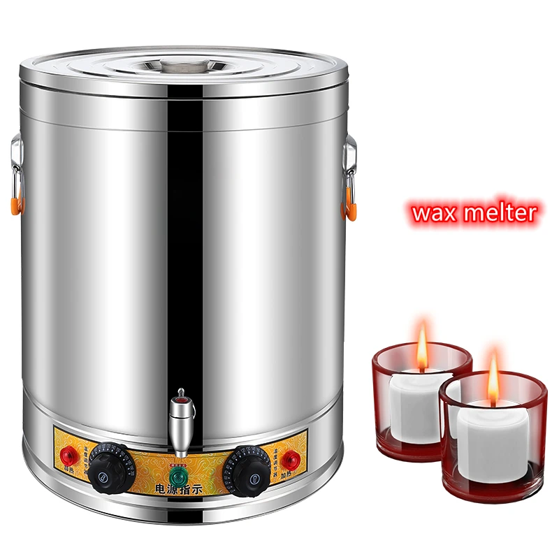 Роскошная ароматическая Оловянная свеча соевый воск DIY плавильный горшок для свечей