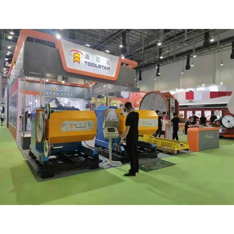 Toolstar Wire Saw Machine for Granite Marble Quarry or Mine Slabs Cutting Block Squaring