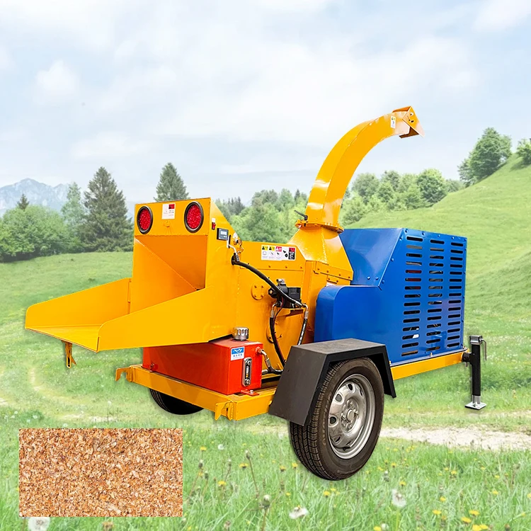 Multifunctional Wood Chipper Crusher Drum Wood Chipper Wood Chipping Machine