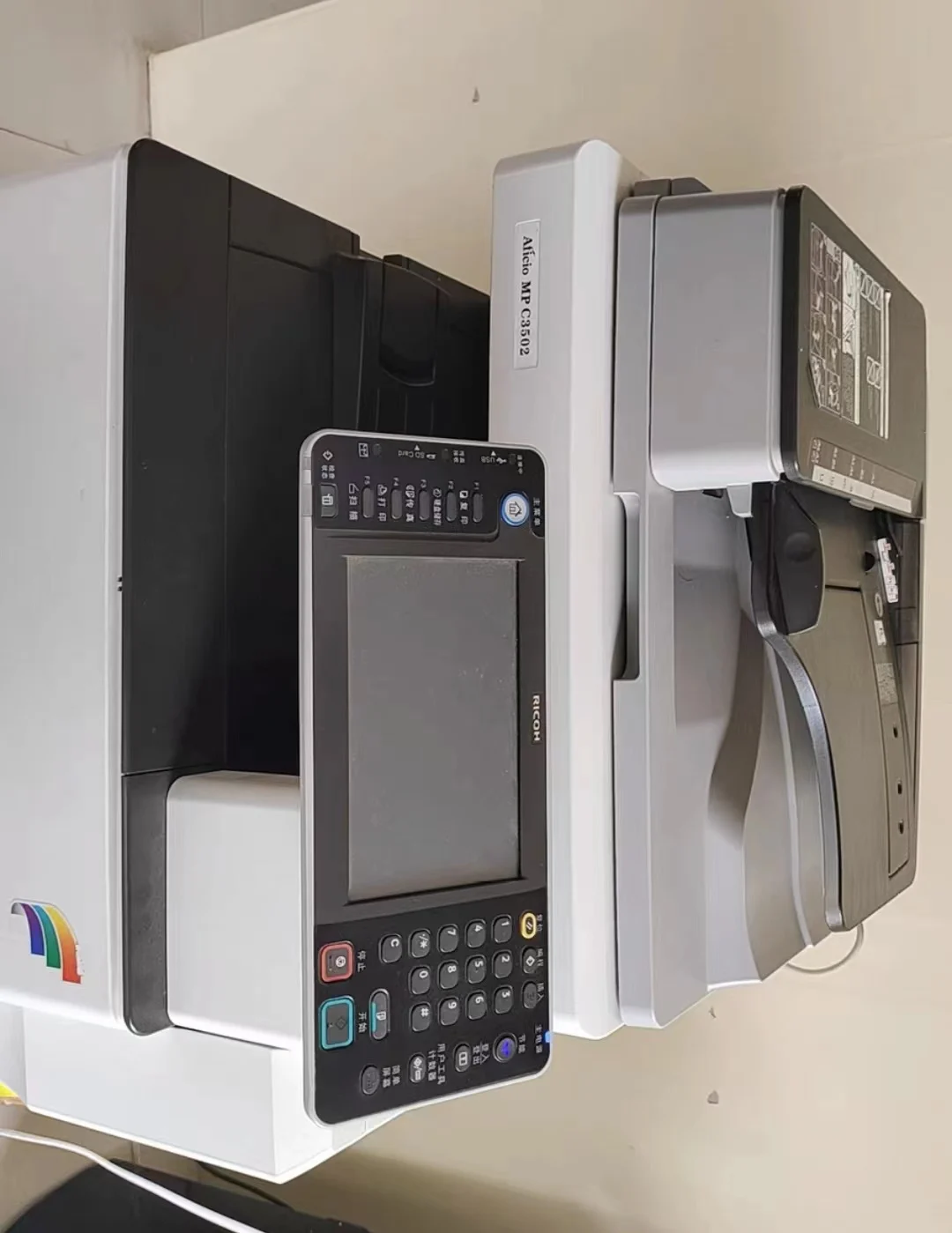 Цветной лазерный принтер для Ricoh MPC3502 автоматическая дуплексная портативная