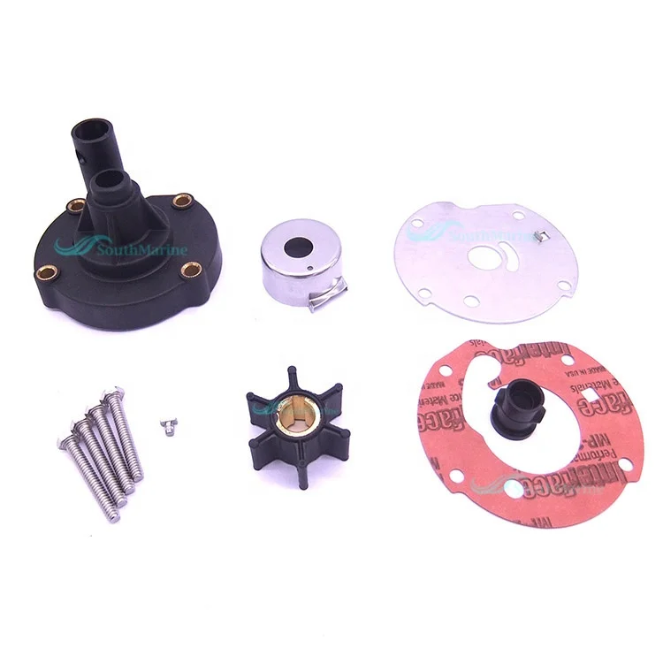 Boat Engines 391391 382797 763758 778166 0391391 0382797 0763758 0778166 Water Pump Repair Kit with Housing for Evinrude Johnson
