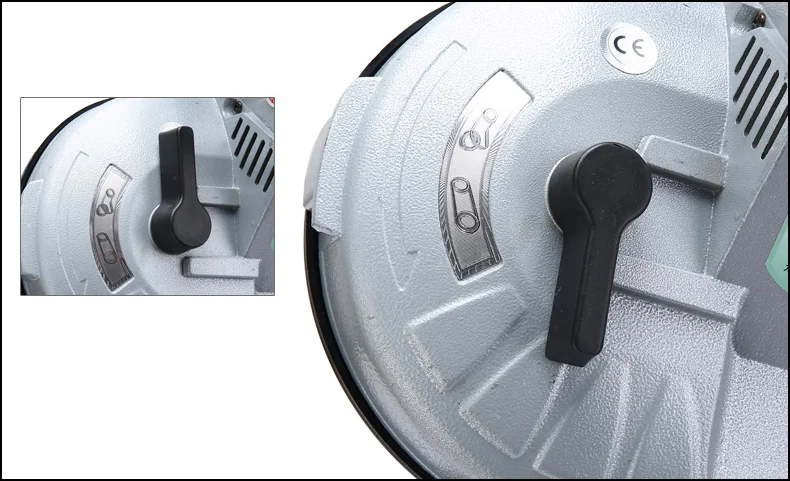 
SAWPOWERKING 114mm Portable Wood Cutting Machine Cutting Table Saw Machines Band Pipe Metal Pvc 60-102m/min 0.65mm 13.5kg 6.5kg 