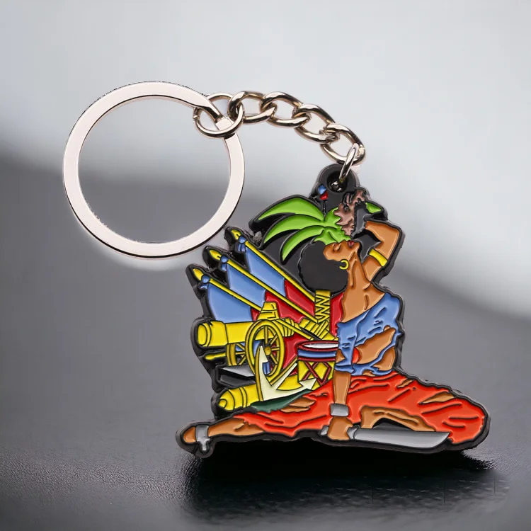 Manufacturer Customized Designs Metal Letter Phrase Name Key Chain Keyrings Keychains Holder Custom Name Keychain