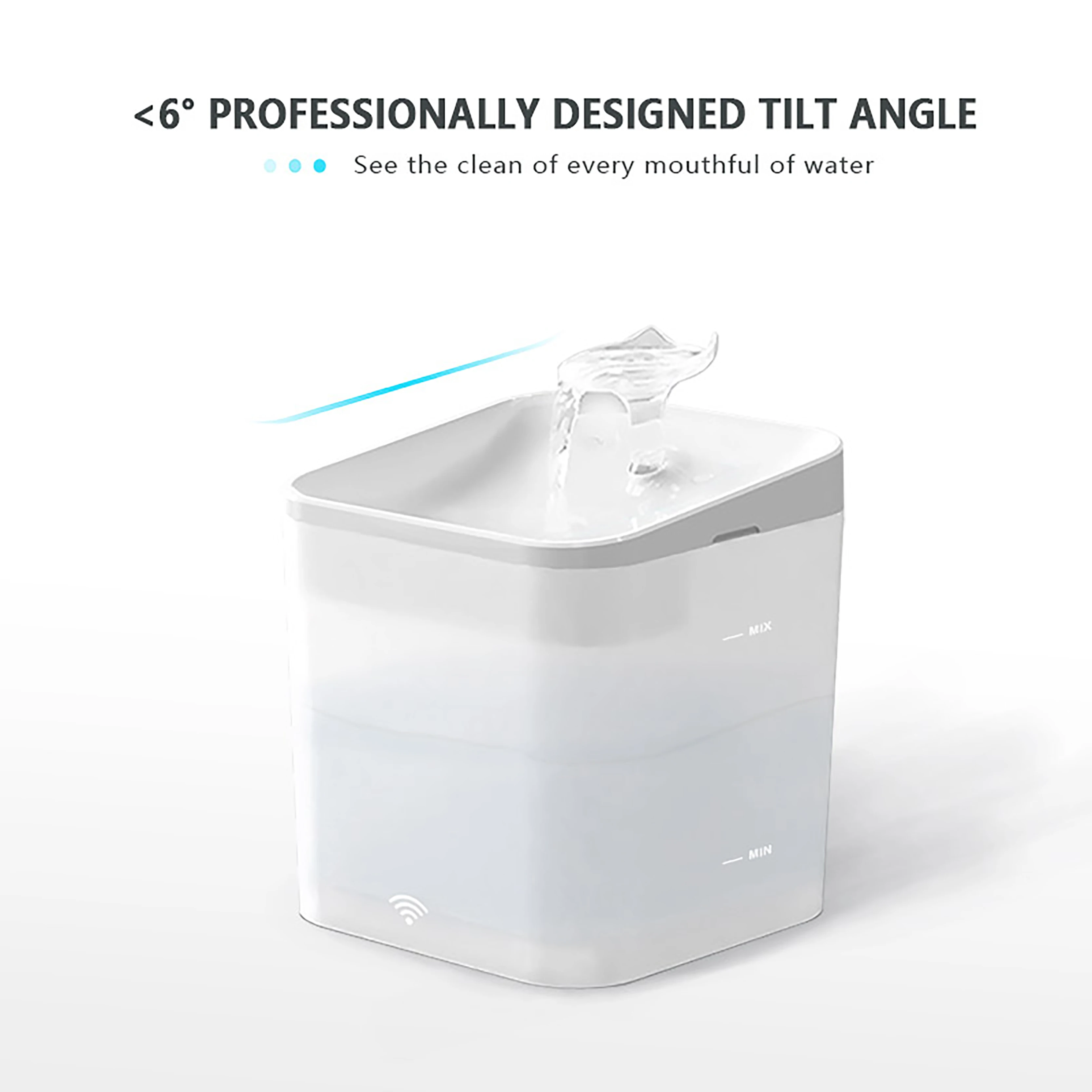 Wi-Fi автоматический питьевой фонтанчик для домашних животных, USB, кошек, Диспенсер воды, автоматический питьевой фонтан