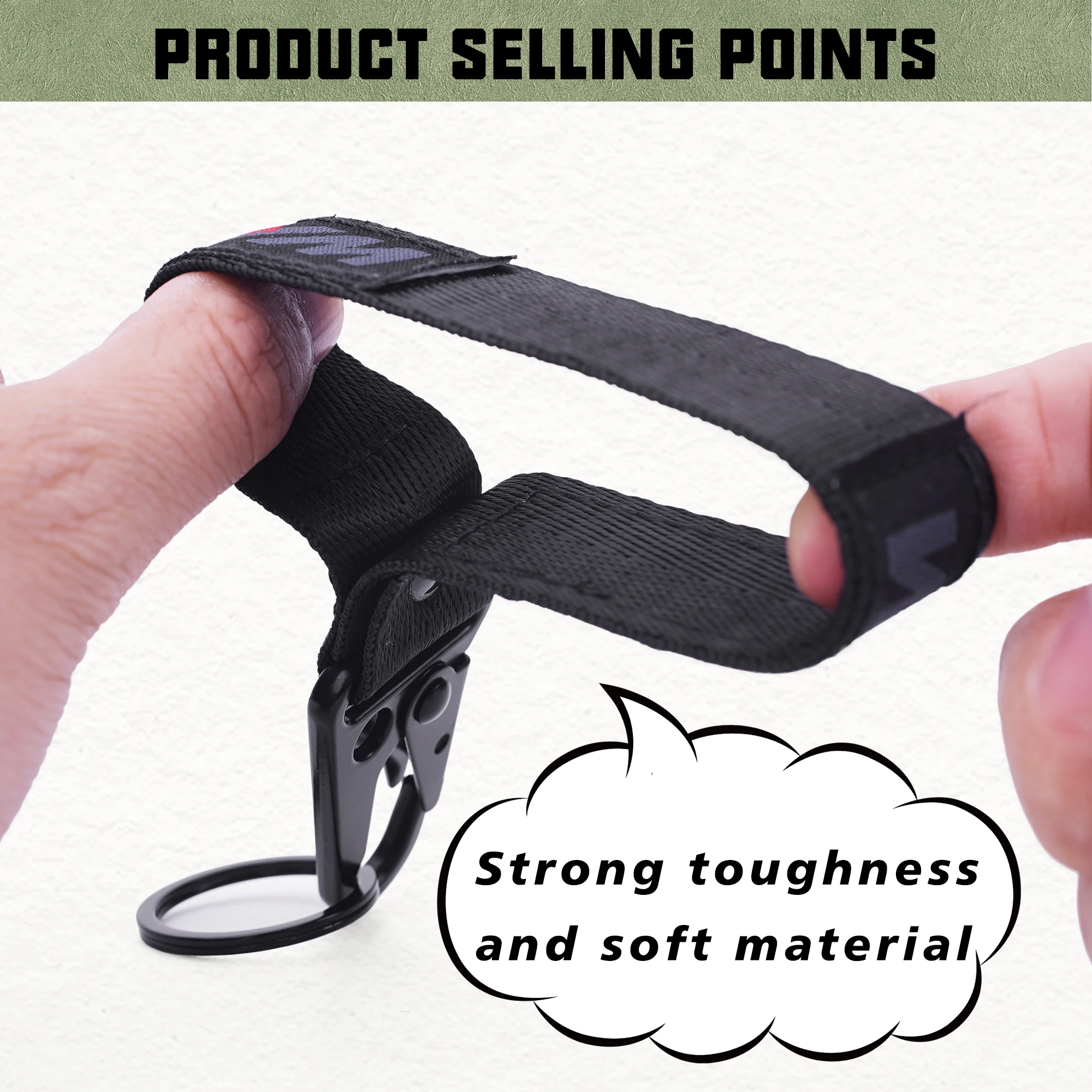 Sublimation Short Carabiner Lanyard Keychain Metal Key Ring Hook Strap Wrist Lanyard Custom Car Motorcycle Key Chain With Logo