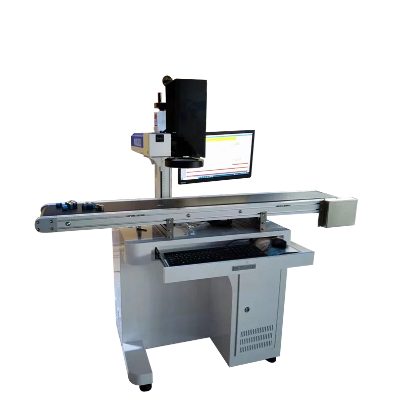 SMARTECH Laser marking machine with automatic registration system for Electronic Accessories resistance