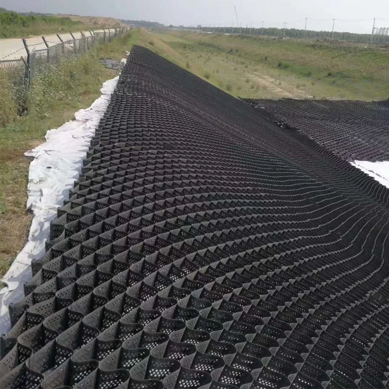 HDPE Geocell сотовая гравийная сетчатая система подъездной дорожки для улучшения сотовой системы устойчивости
