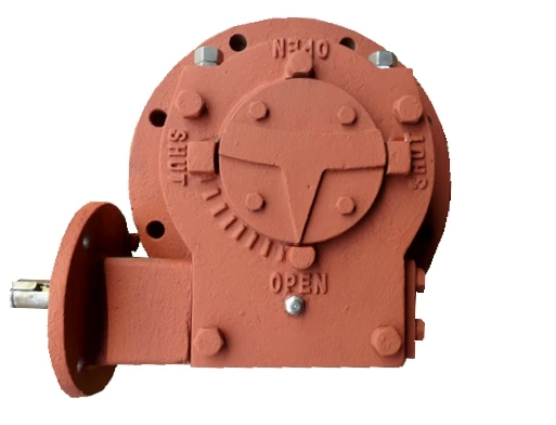 
Butterfly valve gear box cast iron material 