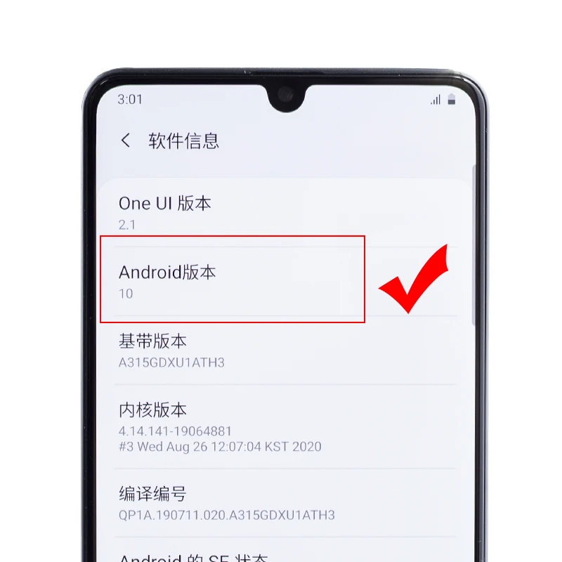  6.4 inches Big Screen original Lcd touch For Samsung A31
