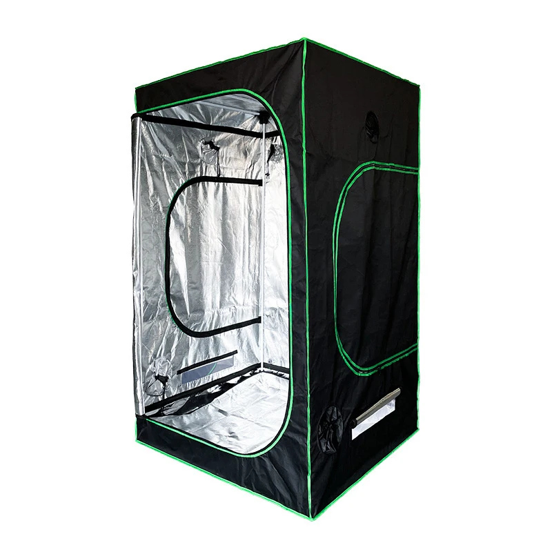 120x120x200cm grow tent Indoor hydroponic plant growing room mylar reflective 600D