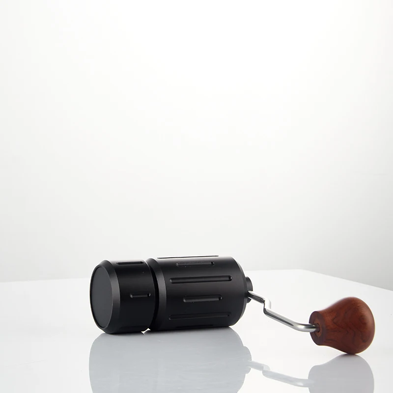 Adjustable Settings Manual Coffee Grinder 38mm Titanium Contemporary Conical Burr