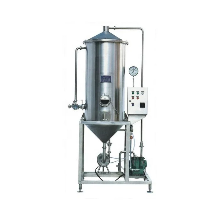  Stainless steel milk juice vacuum deaerator degassing extruder