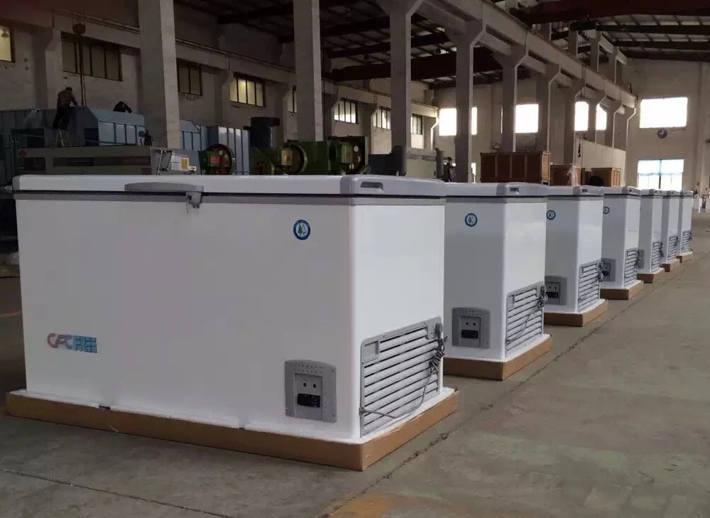 -60C Seafood Tuna Fish Storage 308L Low Temperature Chest Open Door Freezer DW-60W308