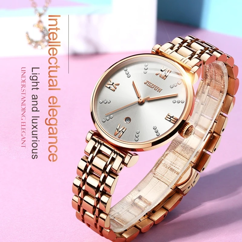 Reselling no Shopify Women Fashion Waterproof Ultra-thin Quartz Watch Women Wrist Digital Quartz Watches