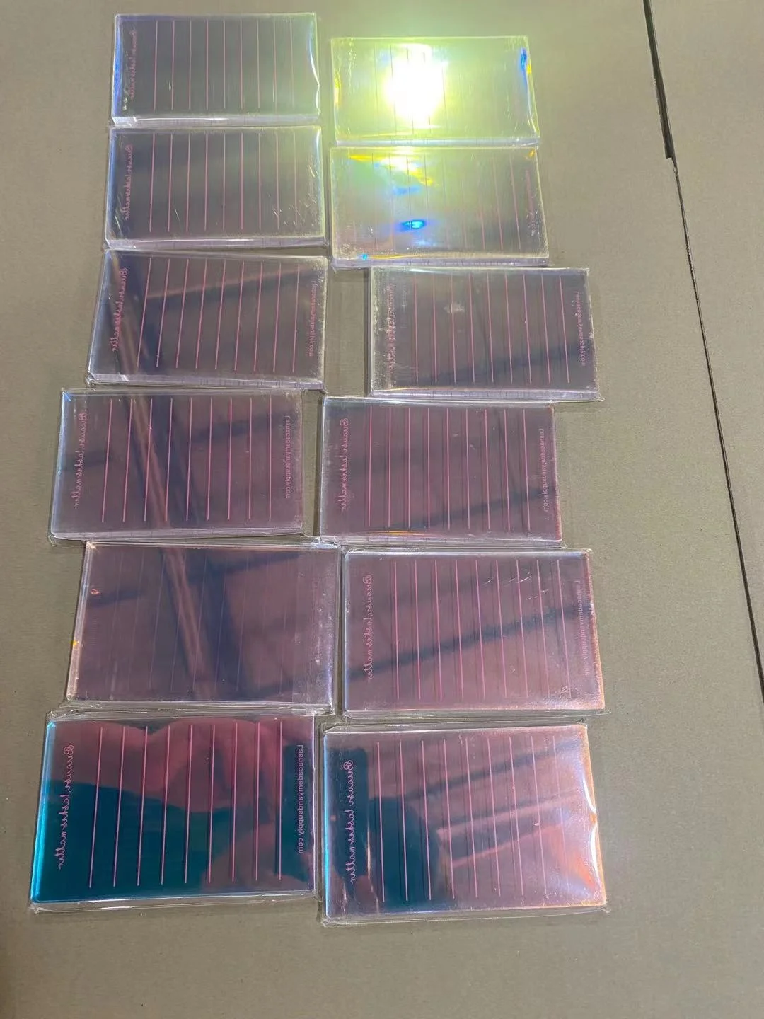 makeup shop acrylic eyelash display boxes Acrylic Makeup Organizer acrylic lash pallet