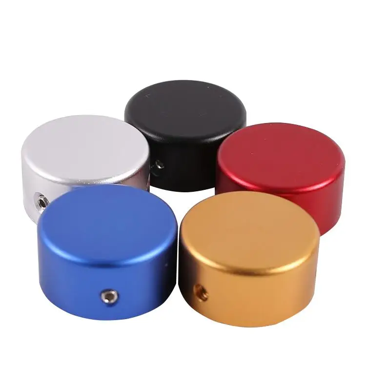 Custom Manufacture Electric Guitar Effect Pedal Cap Aluminum Foot Switch Knob