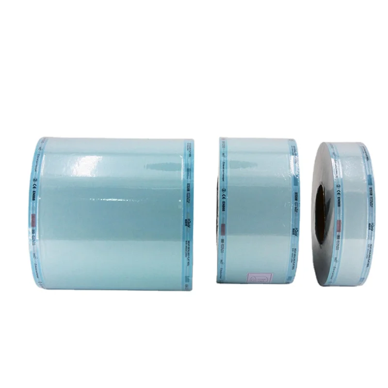 dental sterilization pouch reel heat sealing packing sterile pouch medical