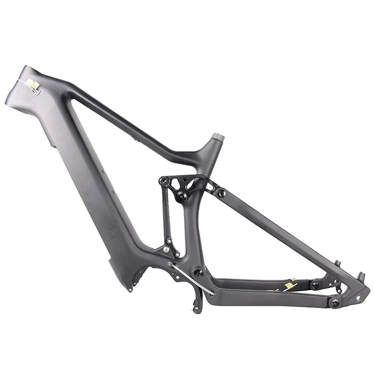  Горячая распродажа! Карбоновые рамы для электровелосипеда LightCarbon Enduro с полной подвеской двигателя Bafang M500/M600