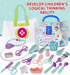 Ly Role Pretend Play Toys Doctor Set For Kids Eighth Doctor Kits Toys Suitcase Pet Spielzeug Doctor Toys