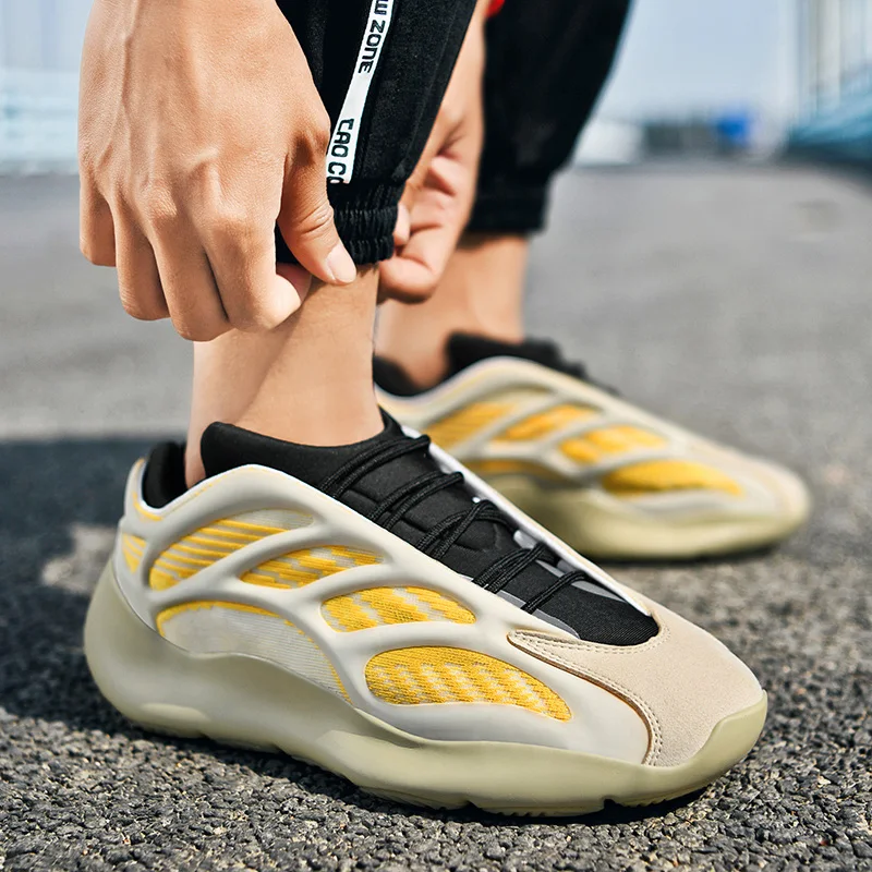 Yeezy 700 V3 Original Logo Brand Designer Sneakers Tenis Cushion Casual Running Men Shoes Chaussures-homm Yezzy Yeezy 700