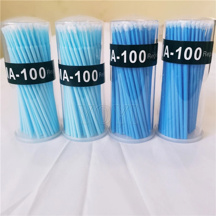 Portable iodophor q tips cotton swabs with iodine solution ideal for on-the-go wound care and disinfection