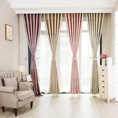 Classic Luxury Curtain Exquisite Jacquard Curtain Luxury European Curtain Hangzhou Supplier