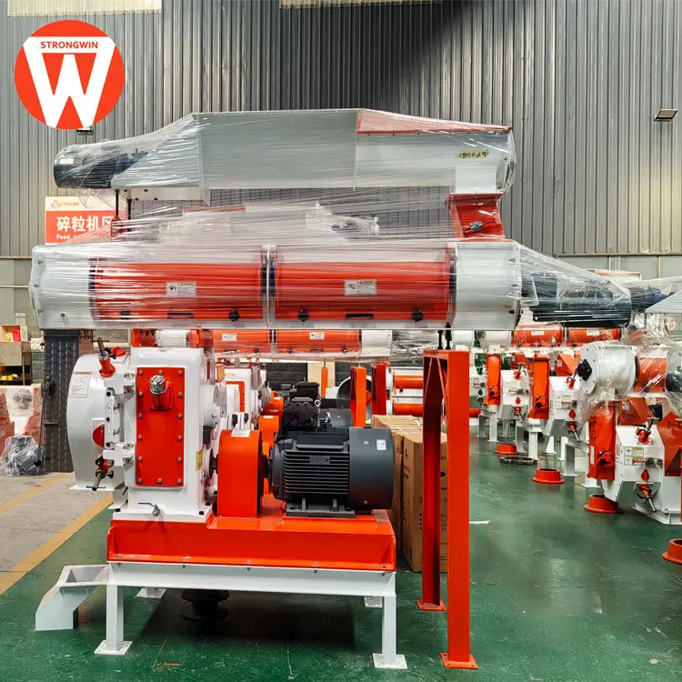 SZLH-320 37kw ring die feedmill machinery animal feed pellet