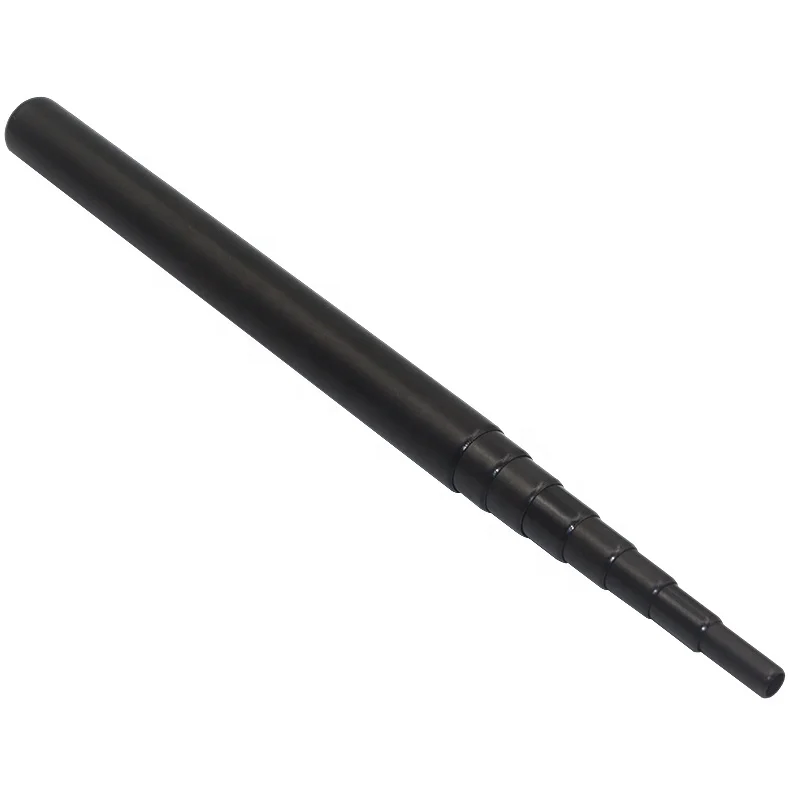 80cm Long Extendable Black Camping Stainless Steel Fire Starter Bellow for Outdoor