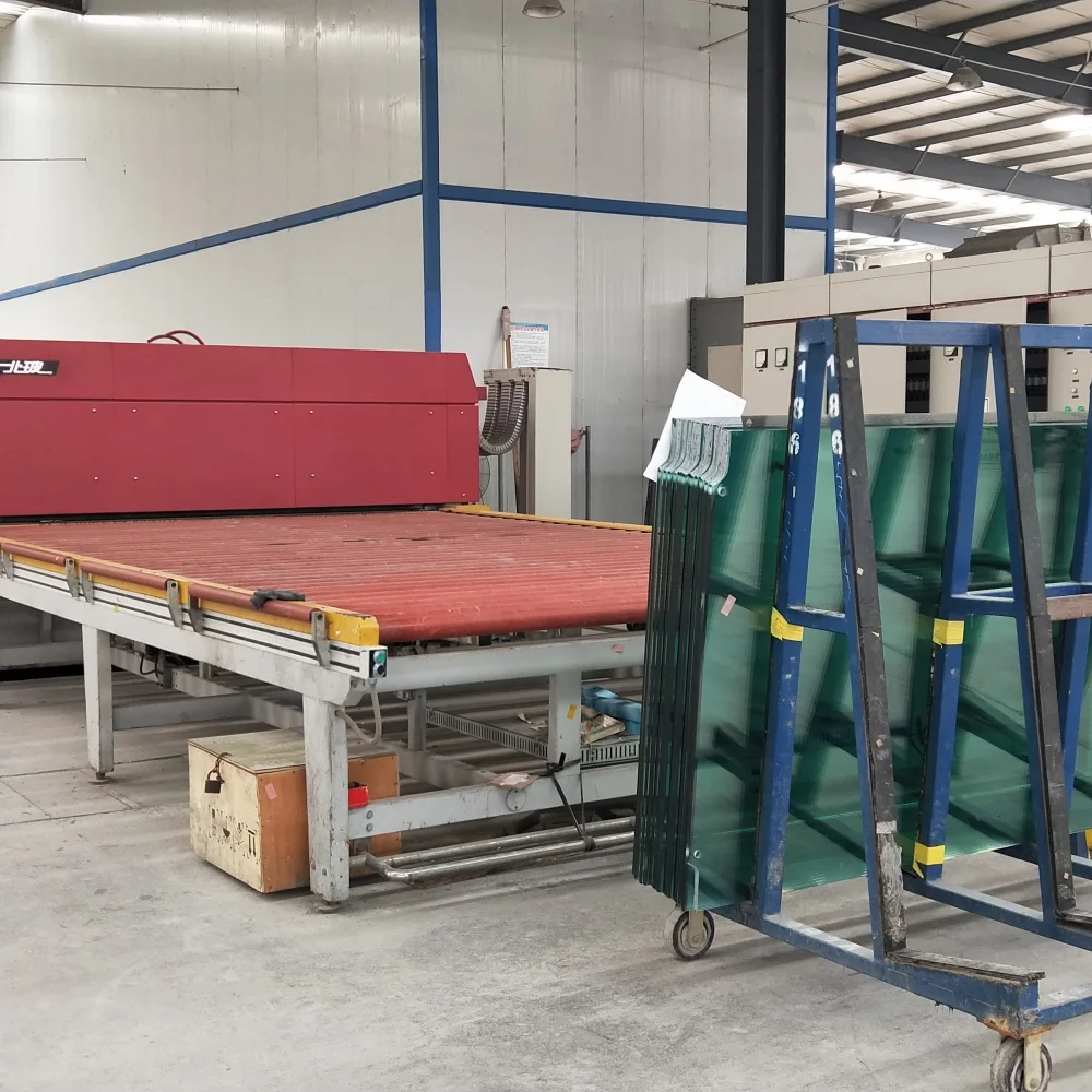 drilling impact resistant safety fully tempered tempered hardened float glass panel price