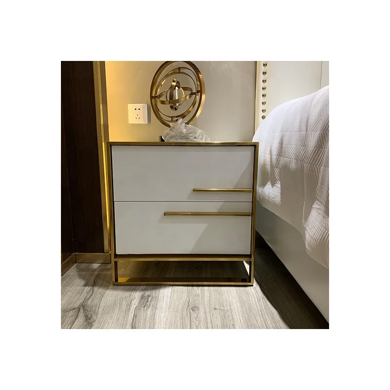 
Hot selling product wooden leather modern bedroom furniture bed 