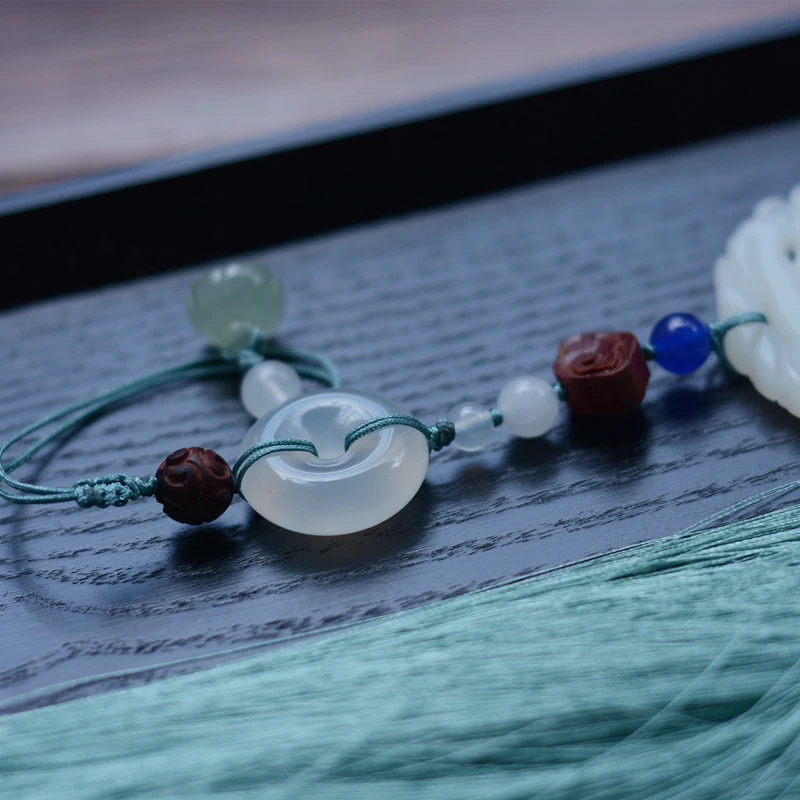 1pcs Grandmaster of Demonic Cultivation Lan Wangji Ancient Waist Tassel Pendant for Hanfu Daily Decor Women Girl Gift