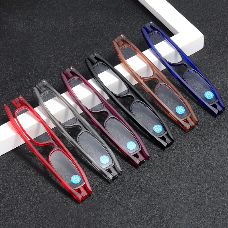 Rotary Folding Fashion New Trendy Retro UV400 Frame Unisex Style Optical Spring Wholesale Myopia Optical Eyewear Reading Glasses