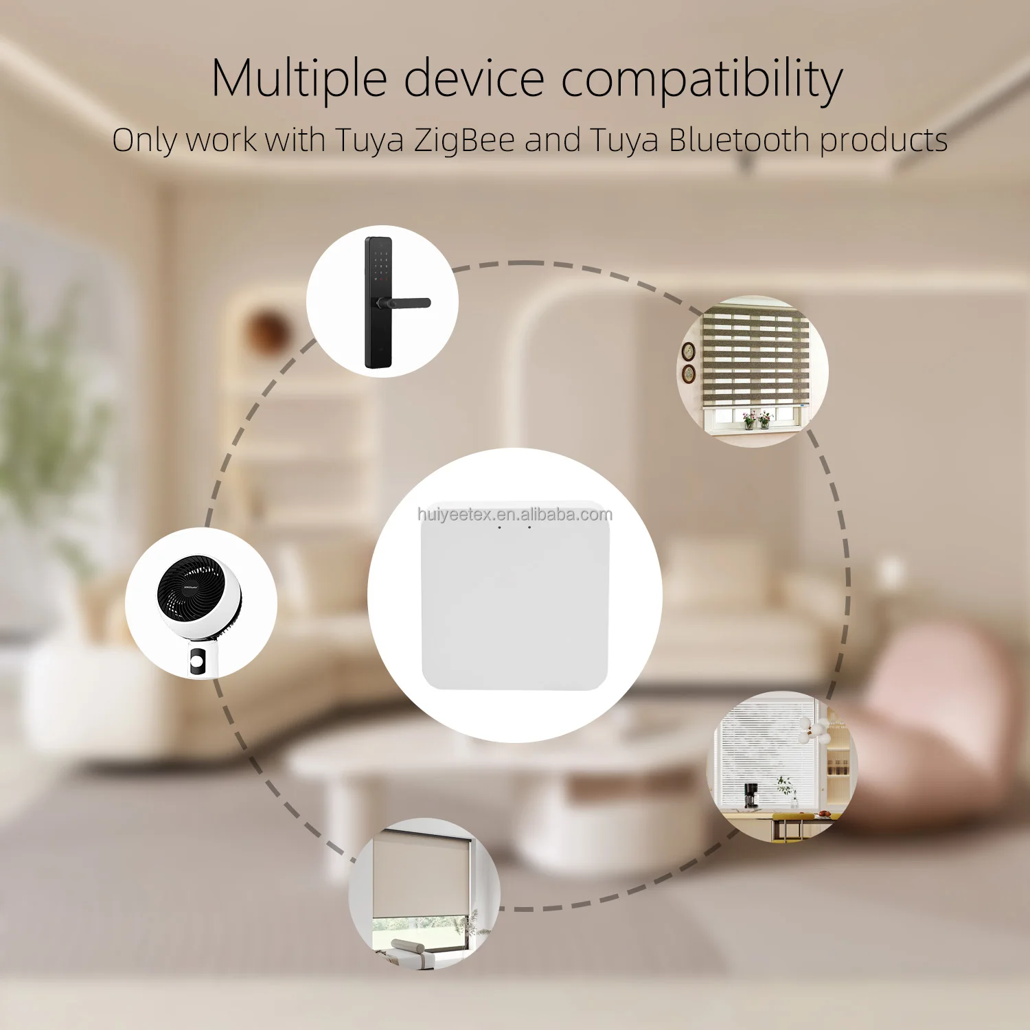 Умный шлюз совместимый с Alexa GoogleHome Smartthing. Работает со всеми продуктами Tuya ZigBee и Bluetooth Smart