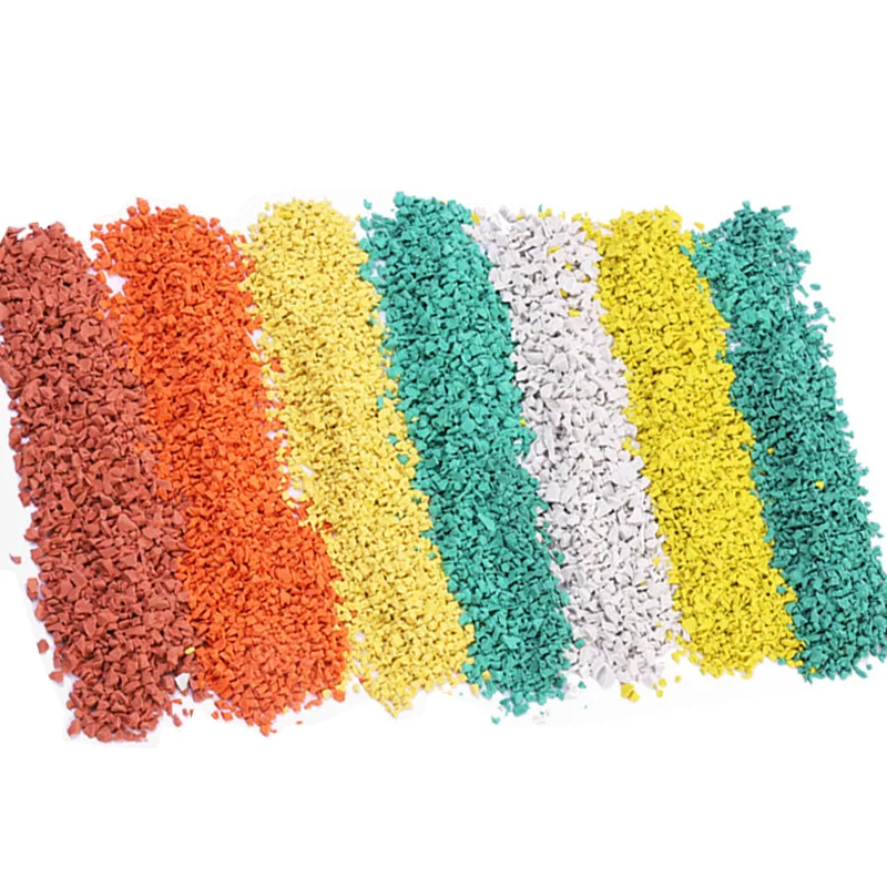 EPDM granules 1-3mm/2-4mm epdm particles school playground epdm runway running track material