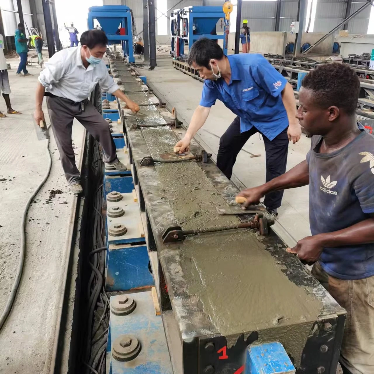 Factory Price Concrete Pole Rectangular Mold Hollow Square Concrete Pole Molds Steel Concrete Mould Pole Mold