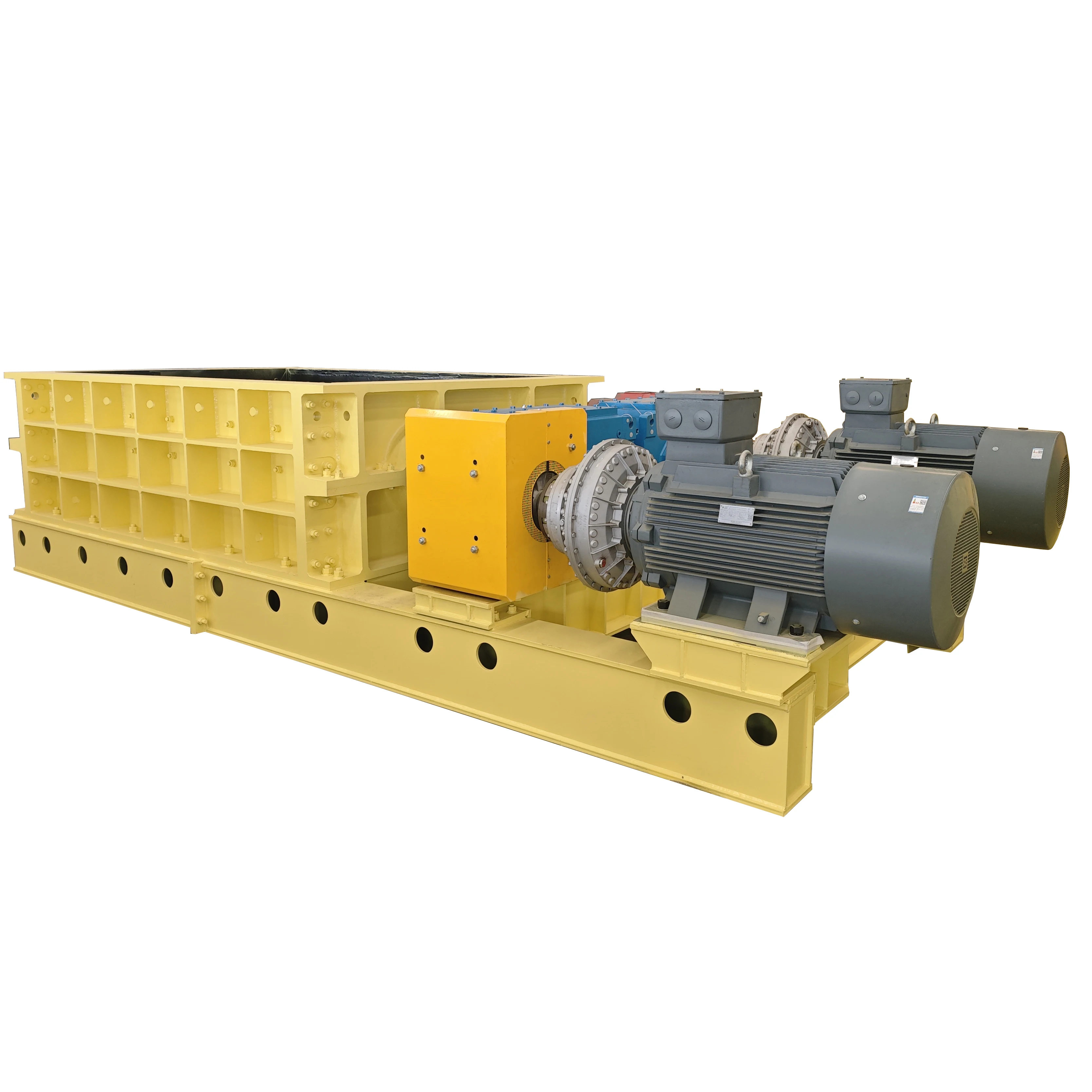 Double teeth roller crusher for indonesia open pit coal mine