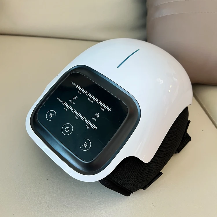 Amazon Health Care Heated Infrared Light Laser Physical Therapy Electric Knee Massager For Knee Shoulder Joint Pain Arthritis