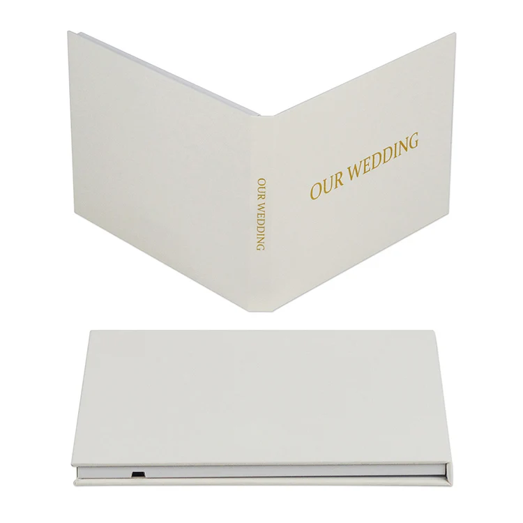 Customized Digital video Book Wedding greeting Card 7 inch lcd Video gift Brochure