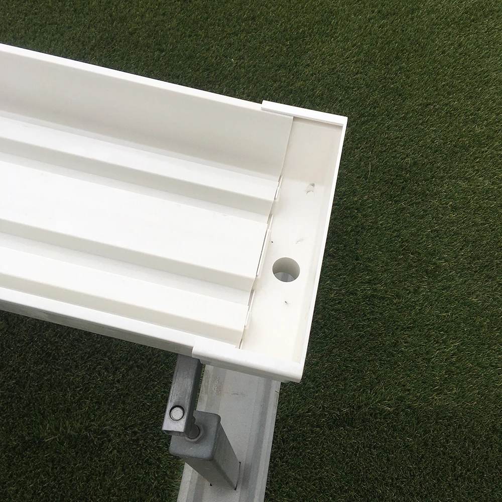 Hot Sale PVC Strawberry Gutter Greenhouse Nft Gully Hydroponic Greenhouse Growing System Tomato Growing Gutter