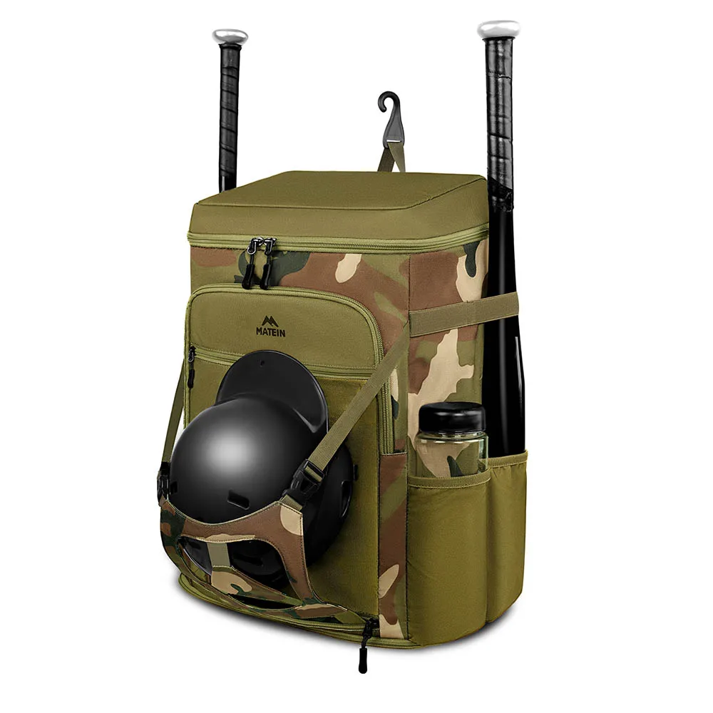 Hot Selling Large Capacity Professional Baseball Bat Backpack Custom Logo Softball Equipment Bag Backpack