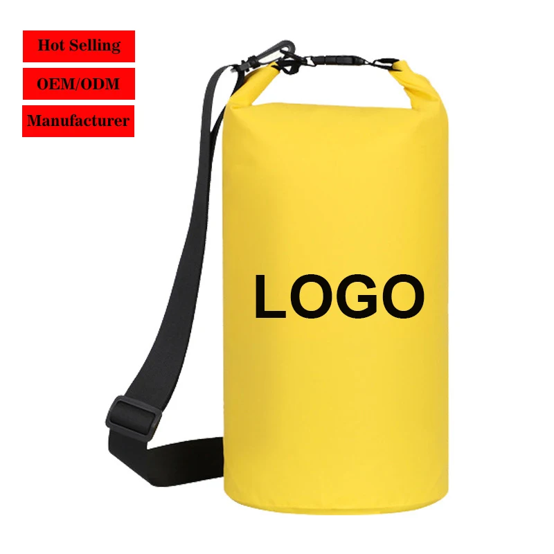 OEM Waterproof Dry Bag Customization Cylinder Anchor Backpack Ocean Pack Sack 2L 3L 5L 10L 20L 30L for Kayaking Outdoor Camping