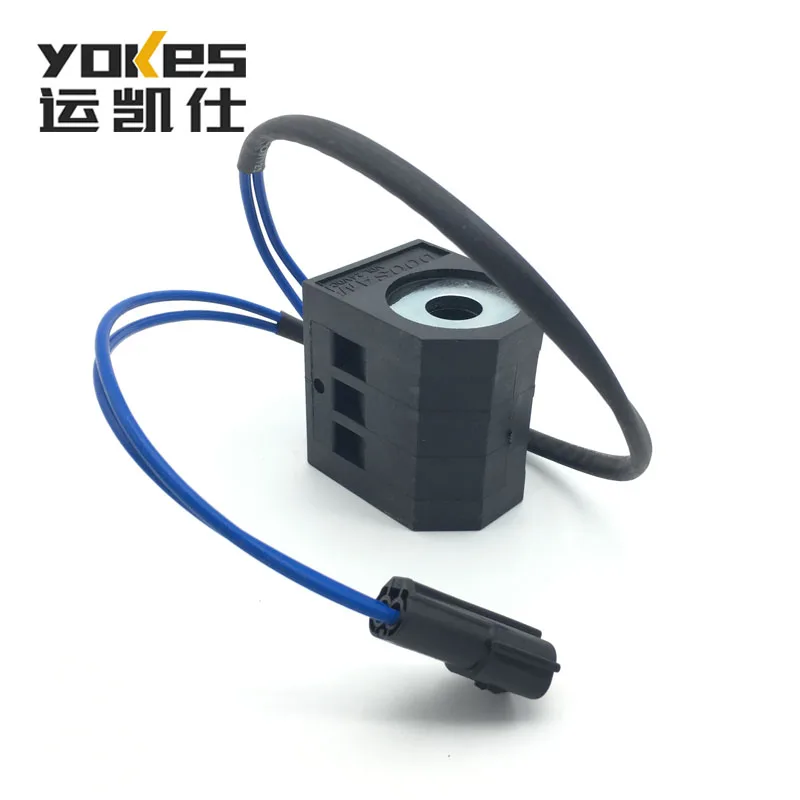 DH215-7 Solenoid Valve Coil 24V DH225-7 DH220-5 Excavator Parts for DOOSAN DAEWOO