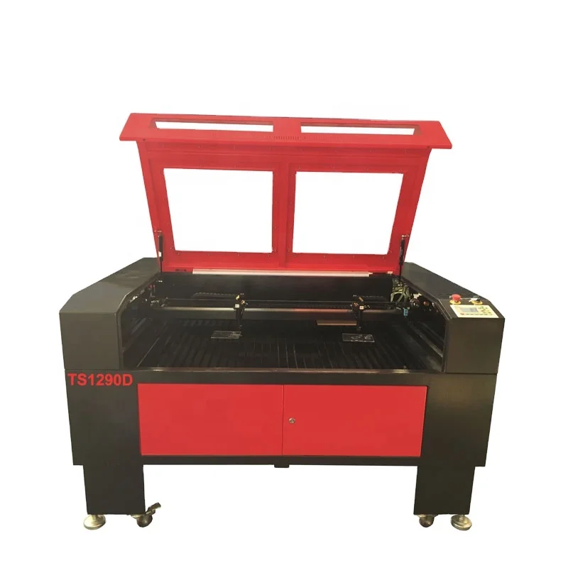 CO2 Laser Cutting Engraving Machine TS1290 with EFR F8 for paper acrylic leather plastic stone glass